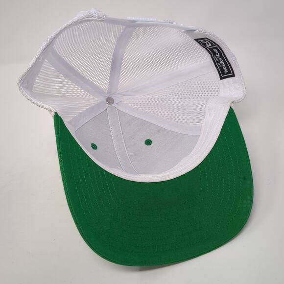 Wood River Ranch Beef Snapback Trucker Hat Green One Size Adjustable Richardson - Picture 7 of 10